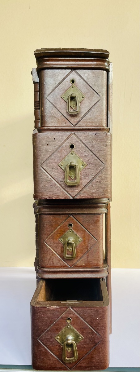 Sewing Cabinet With Drawers. Circa 1920. -photo-8
